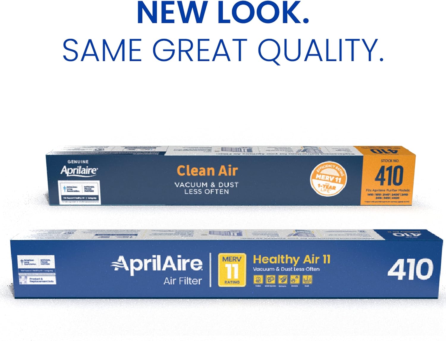 AprilAire 410 Replacement Filter for AprilAire Whole House Air Purifiers - MERV 11, Clean Air & Dust, 16x25x4 Air Filter (Pack of 2) - Image 3